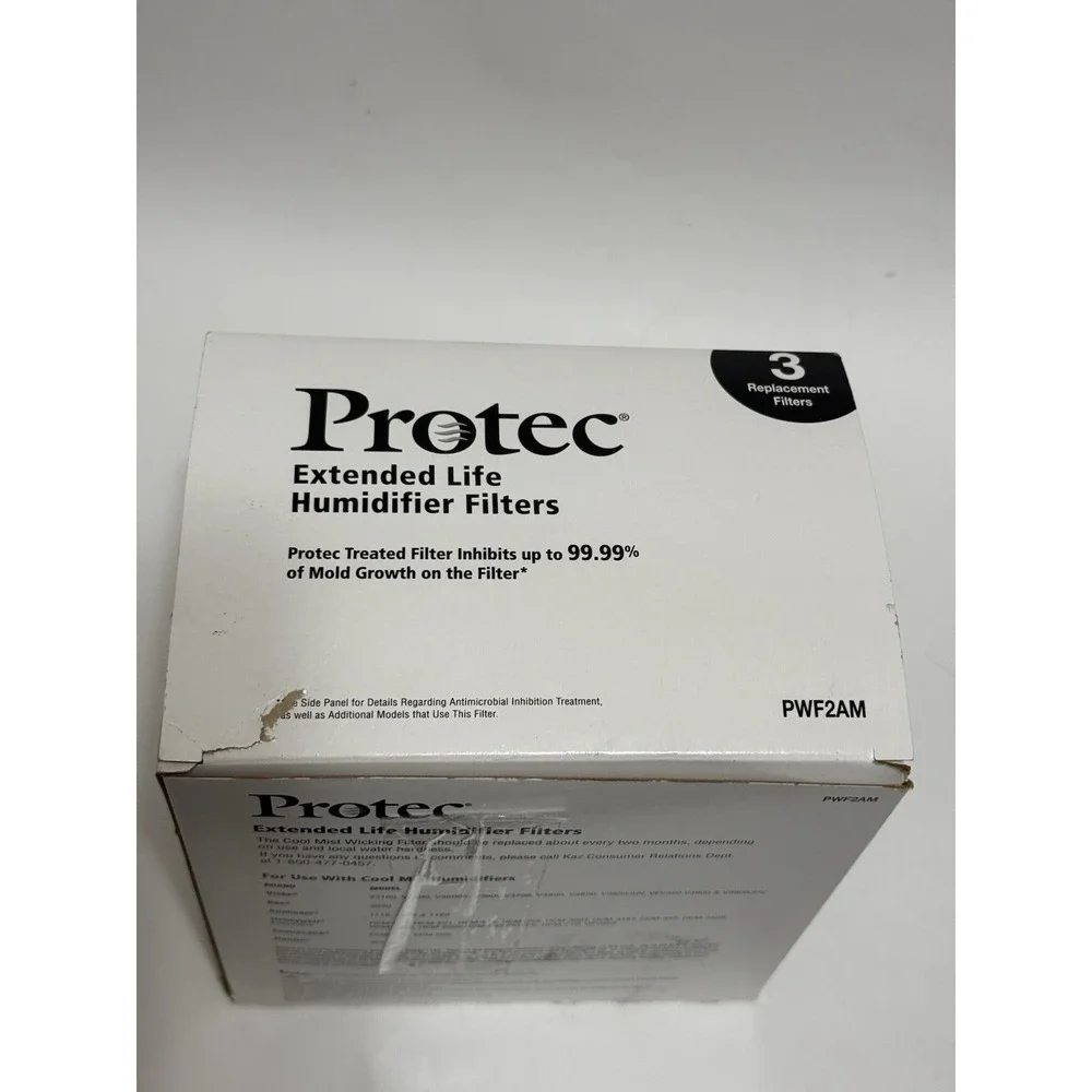 3 Pack Protec PWF2AM Humidifier Wick‎ Drum Filter Replacements